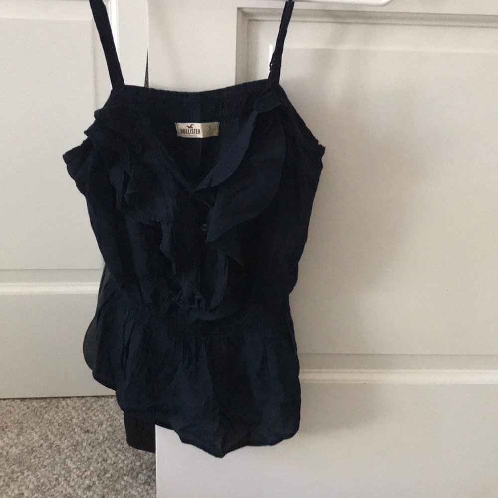 Hollister Ruffle Tank Top